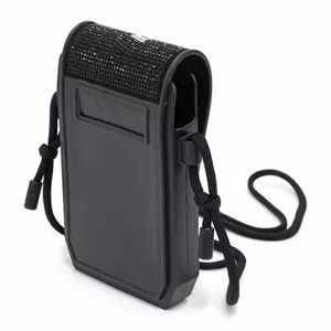 Bolsa Mini<BR>- Preto<BR>- 17x10,5x2,3cm<BR>- Colcci