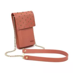 Bolsa Mini<BR>- Marrom<BR>- 18x11x18cm<BR>- Colcci