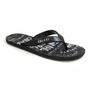 Chinelo Slide Neto<BR>- Preta<BR>- Colcci