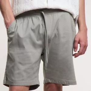 Bermuda Regular Slim Lisa<BR>- Cinza<BR>- Renner