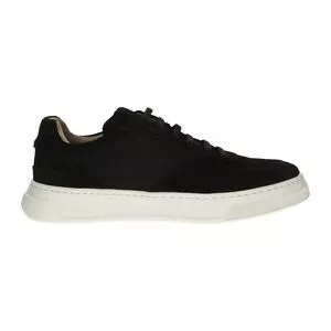 Tênis Couro Dudalina<BR>- Preto<BR>- Dudalina