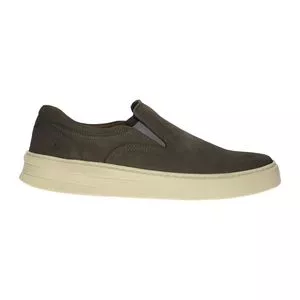Sapatênis Couro Dudalina<BR>- Taupe<BR>- Dudalina