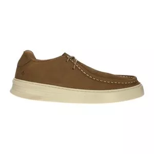 Tênis Couro Dudalina<BR>- Bege<BR>- Dudalina