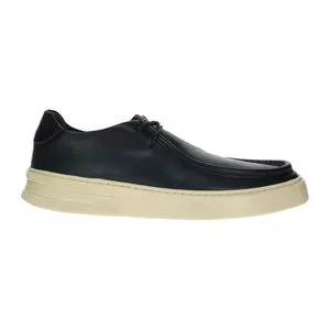 Tênis Couro<br /> - Azul Marinho<br /> - Dudalina