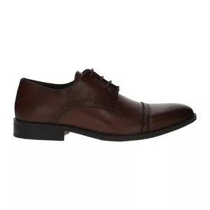 Sapato Social Couro<br /> - Marrom<br /> - Dudalina