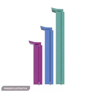 Prendedor Para Embalagens<BR>- Roxo & Azul<BR>- 9Pçs<BR>- Flash Limp