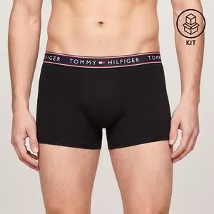Kit 3 Cuecas<br /> - 3Pçs<br /> - Tommy Hilfiger