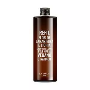 Refil De Sabonete Nutritivo<BR>- Flor De Laranjeira & Lichia<BR>- 500ml