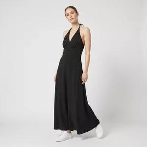 Vestido Fashion Frente Única<BR> - Preto<BR> - Acostamento