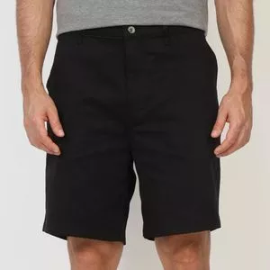 Bermuda Sarja Masculina<BR> - Preto<BR> - Acostamento