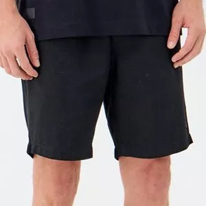 Bermuda Casual Linho<BR> - Preto<BR> - Acostamento