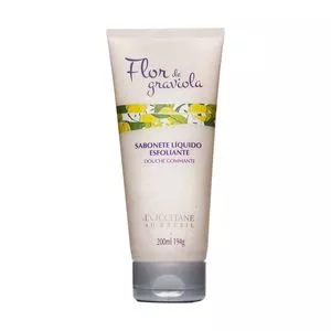 Sabonete Líquido Esfoliante Flor De Graviola<BR> - 200ml<BR> - L'Occitane au Brésil