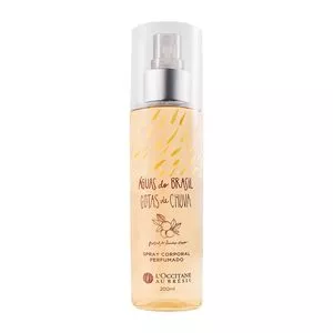 Spray Corporal Perfumado Gotas De Chuva<BR> - Cítrico Verde<BR> - 200ml<BR> - L'Occitane au Brésil