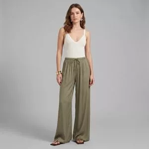 Body Ajustado Em Tricot<BR>- Off White<BR>- Viviane Furrier