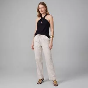 Blusa Frente Única<BR>- Preta<BR>- K Conceito
