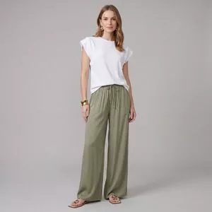 Blusa Muscle Tee<BR>- Branca<BR>- K Conceito