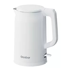 Chaleira Elétrica Gaabor Plástica<br /> - Branca<br /> - 1,7L - 110v