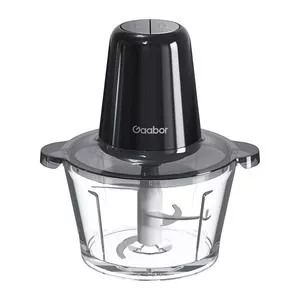 Processador De Alimentos Vidro Gaabor<br /> - Preto<br /> - 900ml - 220v