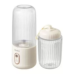 Copo Mixer Portátil Gaabor<br /> - Off White<br /> - 350ml