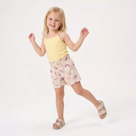 Cropped Regata - Amarelo - Malwee Kids