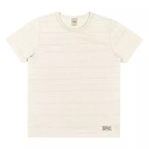Camiseta Listrada<BR>- Off White<BR>- Trick Nick
