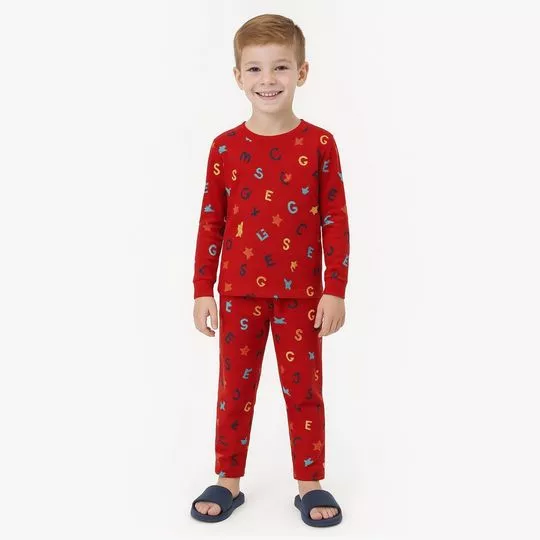 Pijama- Vermelho- Select