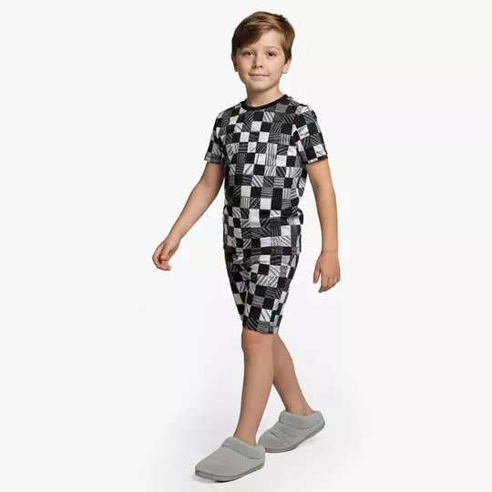 Pijama- Preta- Rovi Kids