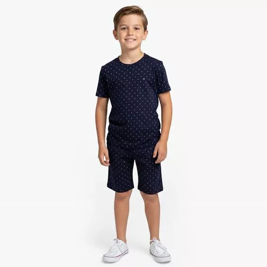 Pijama- Azul Marinho- Rovi Kids
