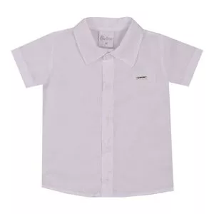 Camisa Lisa<BR> - Branca<BR> - Paraíso