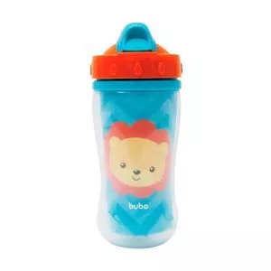 Copo Leãozinho<BR>- Azul & Laranja<BR>- 280ml<BR>- Buba