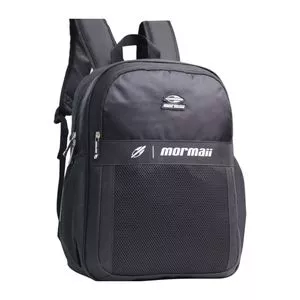 Mochila De Costas Casual Mormaii<BR>- Preto<BR>Média<BR>- Mormaii