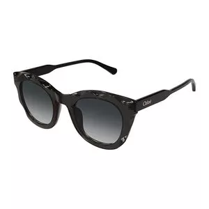 Óculos De Sol Gatinho<BR>- Preto<BR>- Chloé