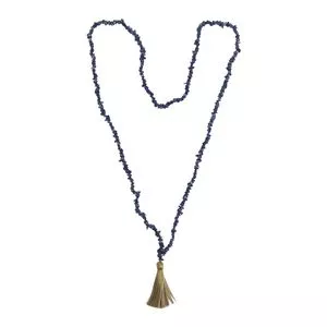 Colar De Mesa Decorativo<BR>- Azul Marinho<BR>- BTC Decor