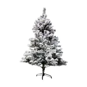Árvore De Natal Alaska<BR>- Verde & Branca<BR>- 180cm<BR>- Niazitex