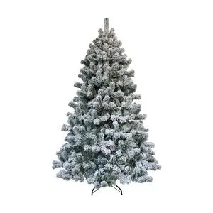 Árvore De Natal Alaska<BR>- Verde & Branca<BR>- 270cm<BR>- Niazitex