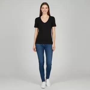 Blusa Lisa<BR> - Preto<BR> - Colcci