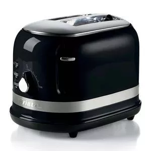 Torradeira Elétrica Moderna<BR>- Preta<BR>- 29x21x19Cm<BR>- 750W<BR>- 220V<BR>- Ariete
