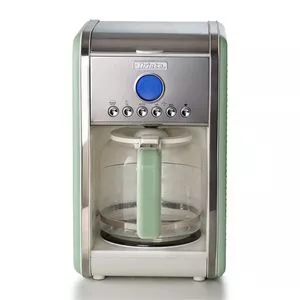 Cafeteira Vintage Ariete 1342 Aço InoxBR>- Verde Claro<br /> - 34,5x21x23,5cm<br /> - Ariete