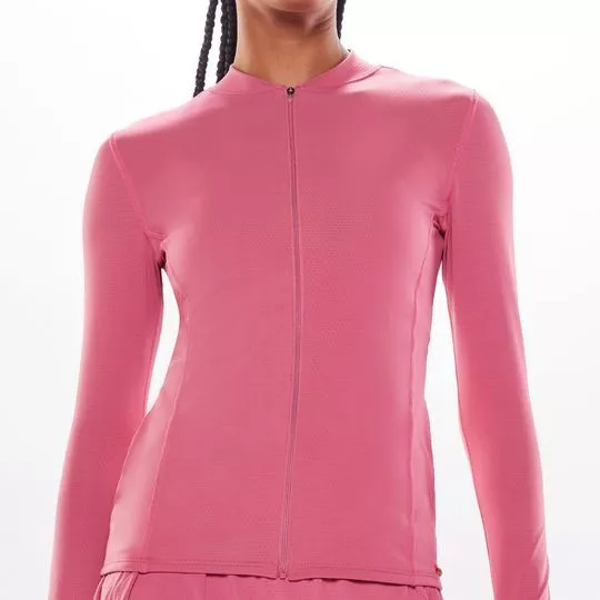 Jaqueta Básica- Rosa- Body For Sure