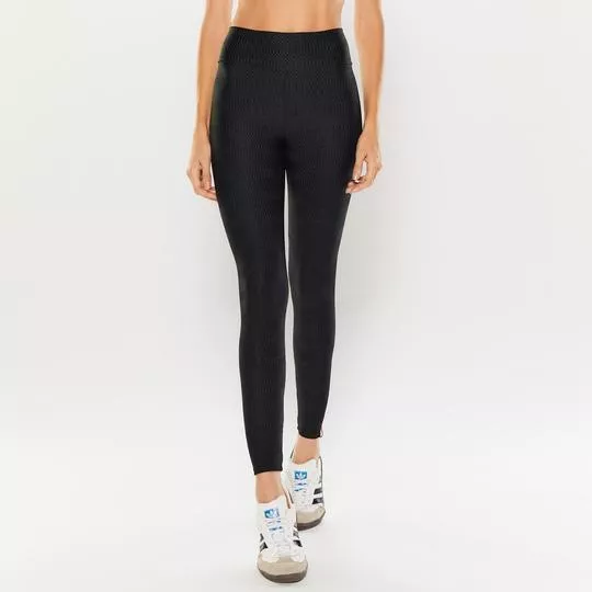 Calça Legging Slim- Preto- Body For Sure