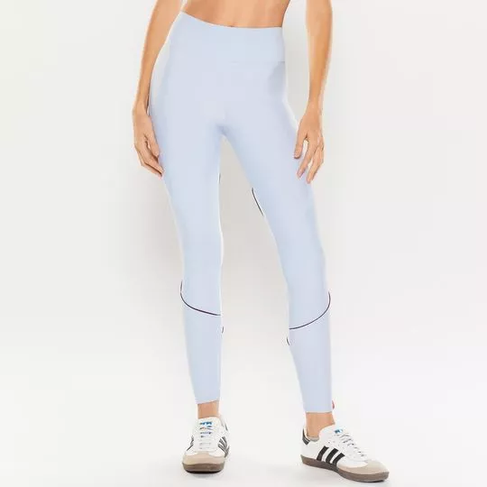 Calça Legging- Azul Claro- Body For Sure