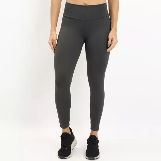Legging- Cinza Escuro- PATRA