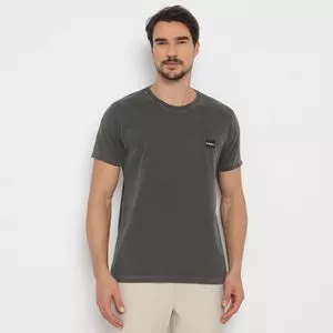 Camiseta Com Tag<BR>- Preto<BR>- Vip Reserva