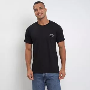 Camiseta Bordado<BR>- Preto<BR>- Vip Reserva