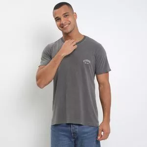Camiseta Bordado<BR>- Preto<BR>- Vip Reserva