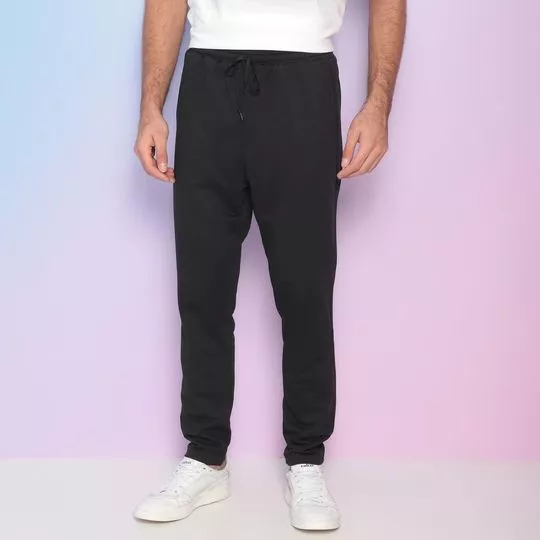 Calça Jogger- Preta- Vip Reserva Premium