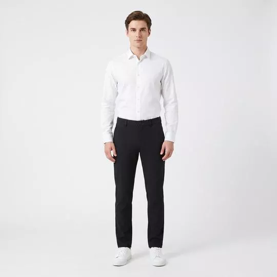 Calça Sport Tech Premium Elastano- Preto- Vip Reserva Premium