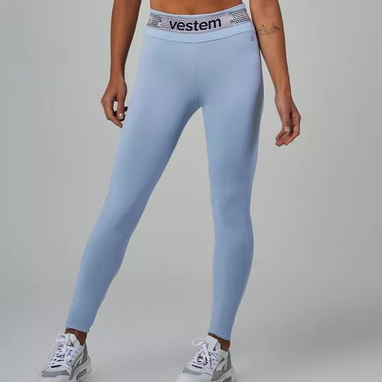 Legging Fusô Elástico Hera- Azul- Vestem