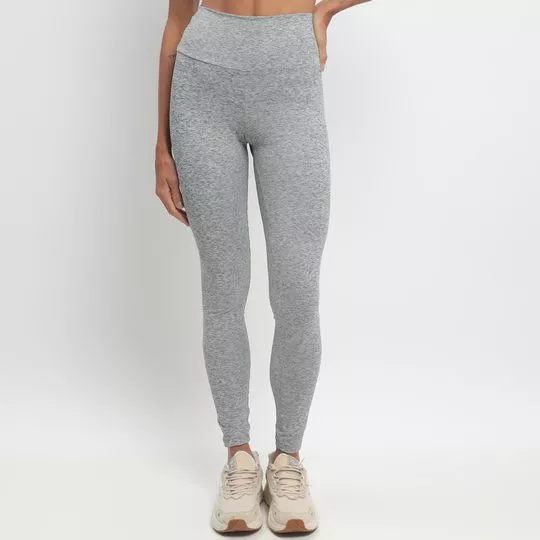 Legging Básica Mescla- Cinza- Vestem