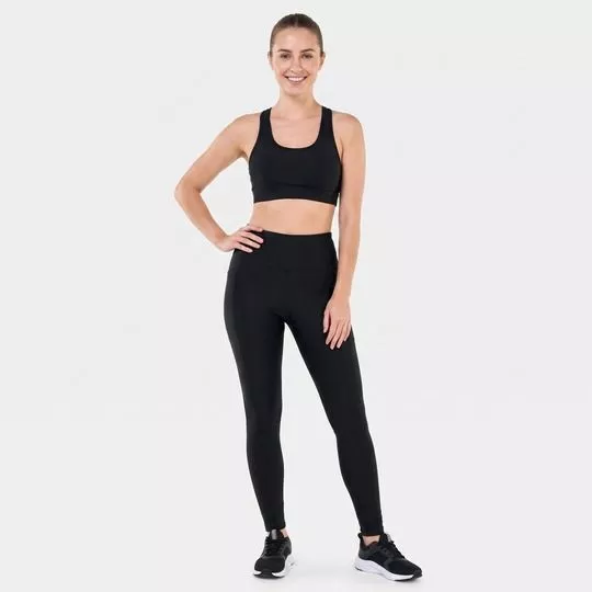 Legging Fuso Rafaela- Preta- Vestem
